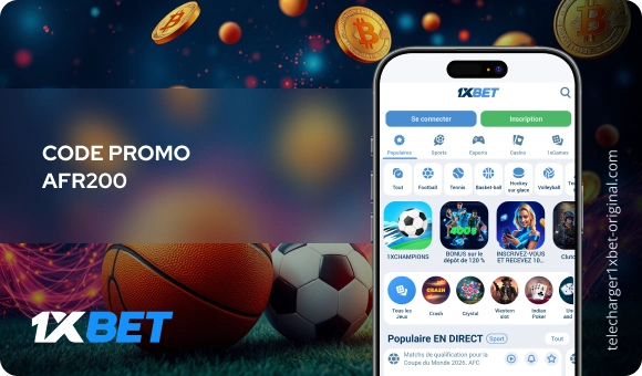 Code promo AFR200 Télécharger 1xBet Original